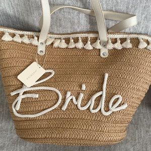 Bride beach bag & water bottle!